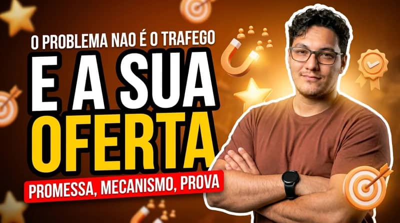 Seu tráfego não é o problema. Sua oferta é.