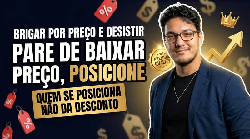 Brigar por preço é a estratégia de quem desistiu de se posicionar